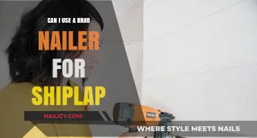 Shiplap Installation: Can a Brad Nailer Do the Job?