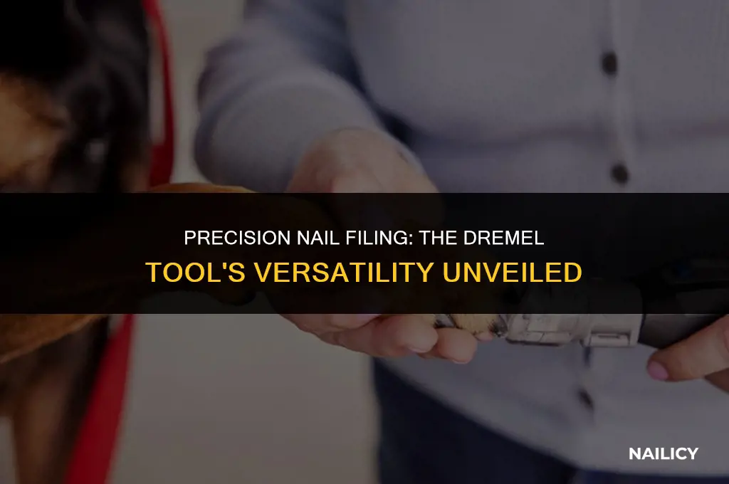 can i use a dremel to file my nails