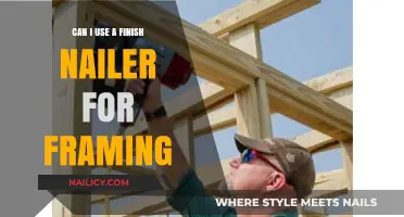 Framing with a Finish Nailer: A Comprehensive Guide for Woodworkers