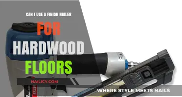 Can I Use a Finish Nailer for Hardwood Floors?