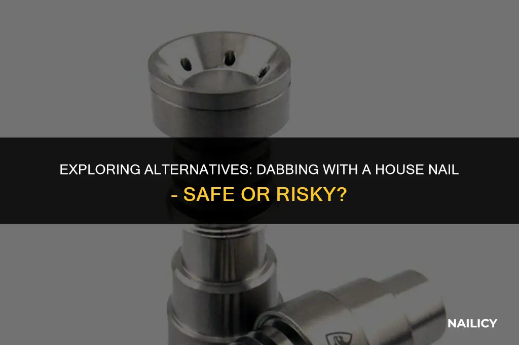 can i use a house nail to dab with