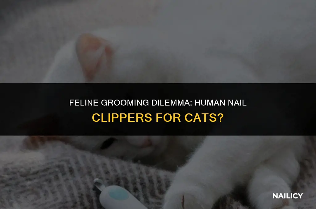 can i use a human nail clipper on my cat