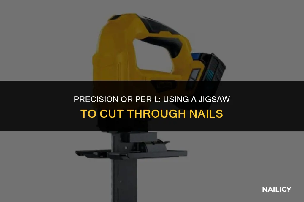 can i use a jigsaw to cut through nails