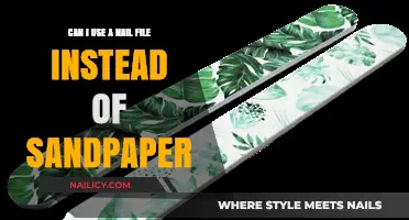 Nail File vs Sandpaper: Which is Best for Your DIY Project?