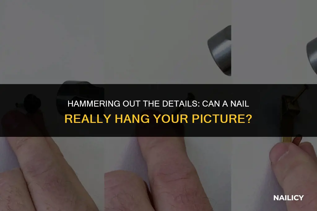 can i use a nail to hang a picture