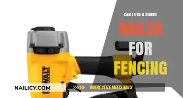 Siding Nailer for Fencing: A Practical Guide for DIY Enthusiasts
