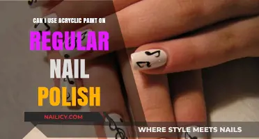 Acrylic Paint on Regular Nail Polish: Tips and Tricks for Creative Nails