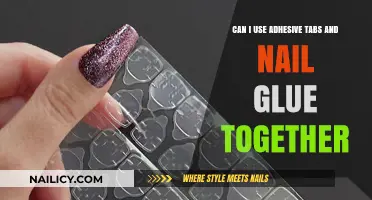 Combining Adhesive Tabs and Nail Glue: A Guide to Safe and Effective Use
