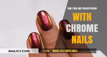 Chrome Nails and Color Polish: Mixing Any Shade for Stunning Results