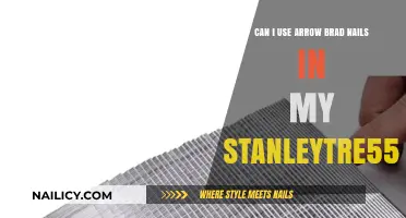 Arrow Brad Nails Compatibility with Stanley TRE55OZ: A Guide