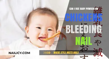 Safe Remedies for Chicken Nail Care: Baby Powder's Role