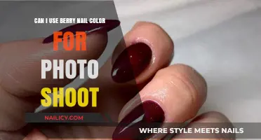 Berry Nail Color: A Stylish Choice for Your Next Photo Shoot