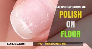Bleach for Nail Polish: A Floor-Cleaning Hack?