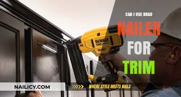 Precision in Trim Work: Can a Brad Nailer Deliver?