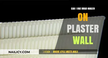 Brad Nailer on Plaster Walls: A Comprehensive Guide for DIY Enthusiasts