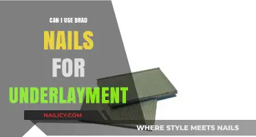 Brad Nails for Underlayment: A Comprehensive Guide for DIY Enthusiasts