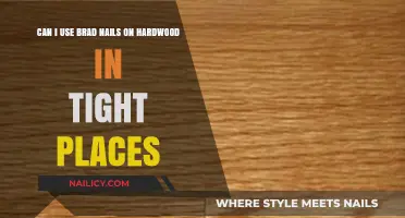 Precision in Tight Spaces: Using Brad Nails on Hardwood Floors