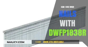 Exploring Compatibility: Brad Nails and the DWFP1838R - A Guide