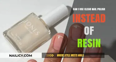 Clear Nail Polish vs. Resin: A Comprehensive Comparison for Crafters