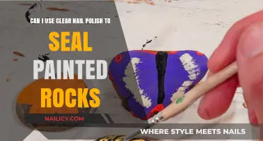 Sealing Painted Rocks: Clear Nail Polish as a DIY Solution?