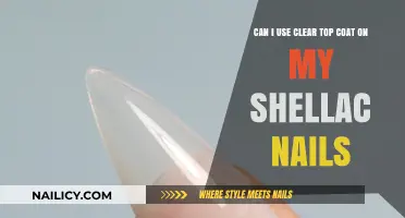 Enhancing Shellac Nails: The Clear Top Coat Dilemma