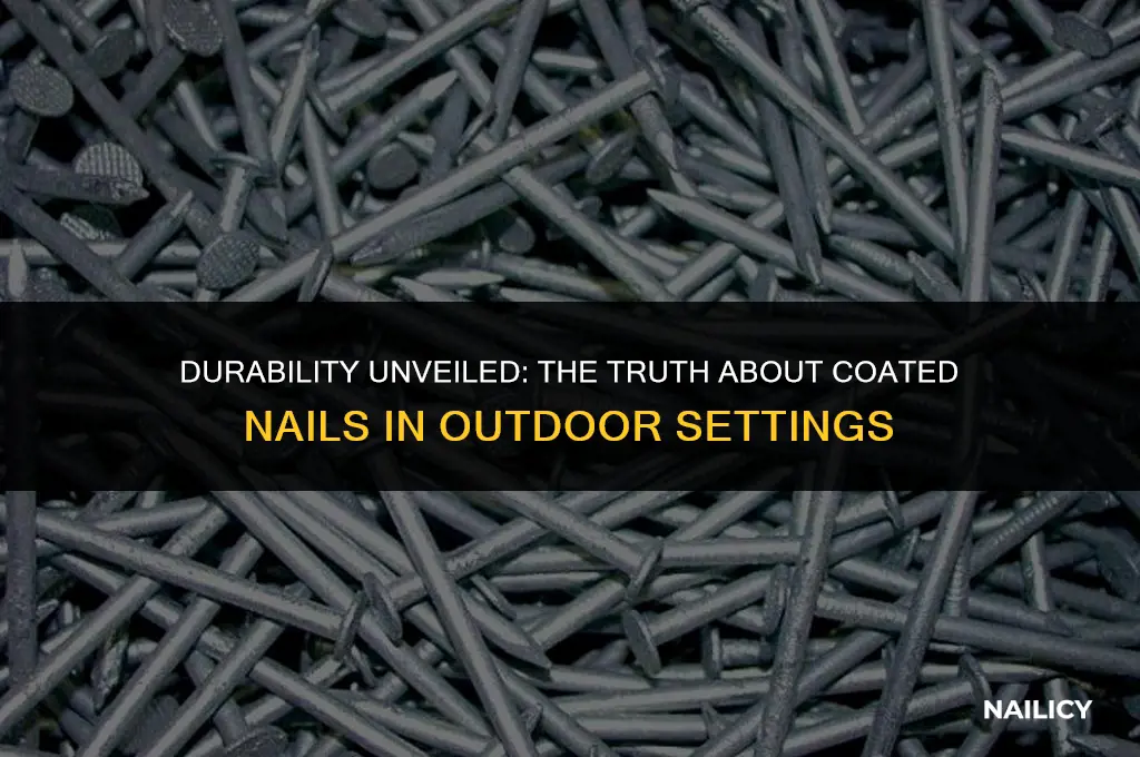 can i use coated nails outside
