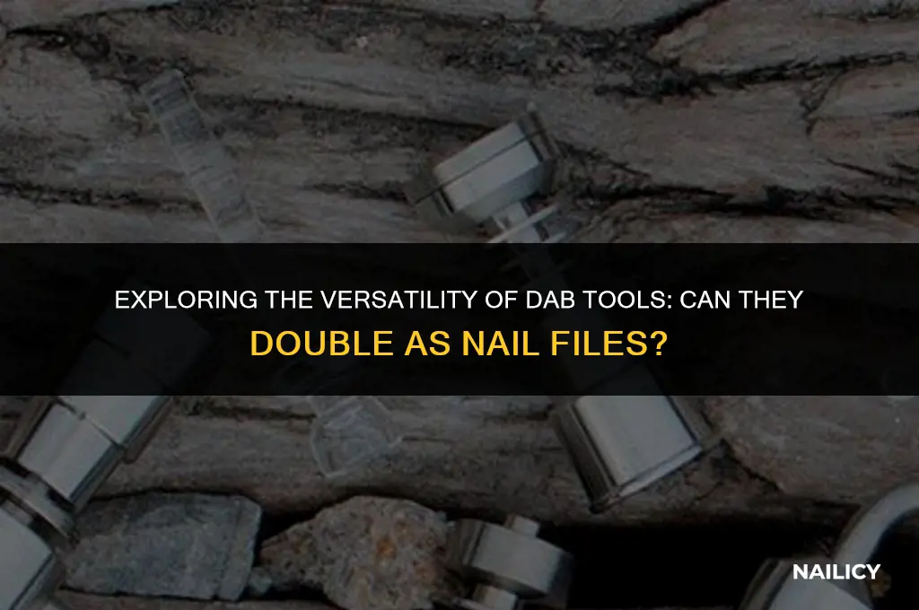 can i use dab tool as nail