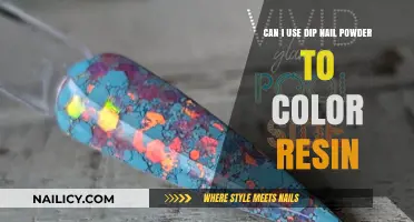 Exploring Creative Resin Art: Can Dip Nail Powder Be Used for Coloring?