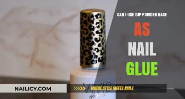 Exploring Nail Art: Can Dip Powder Base Double as Nail Glue?