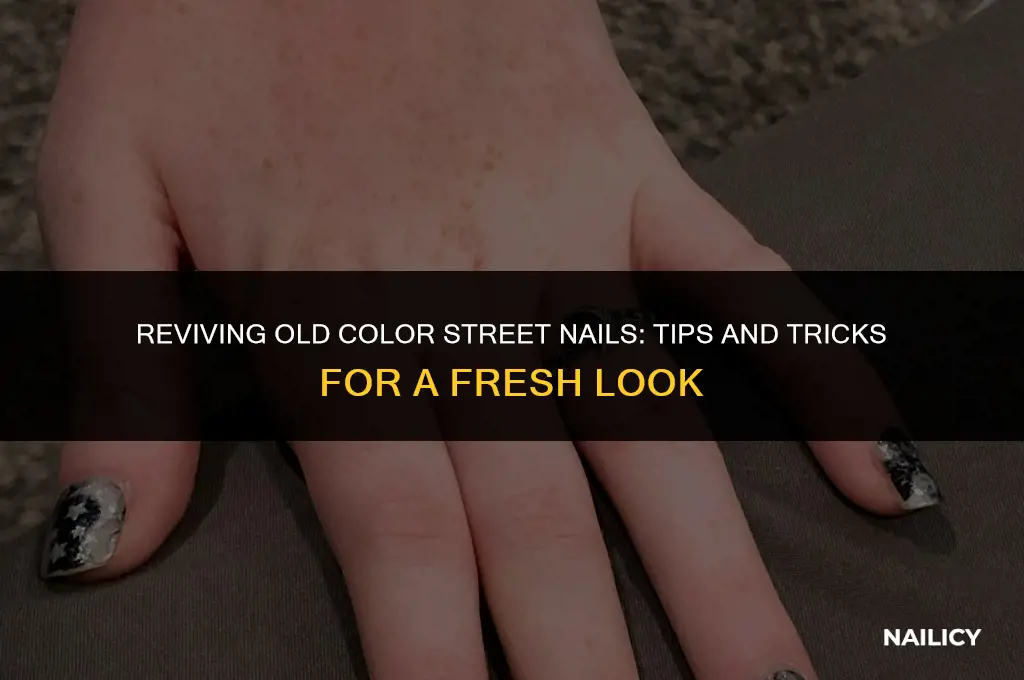 can i use dried up color street nails