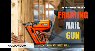Framing Fuel Dilemma: Can You Use Finish Fuel in a Framing Nail Gun?