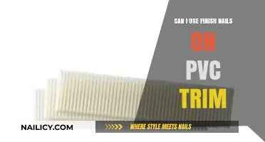 Nailing PVC Trim: A Guide to Using Finish Nails Effectively