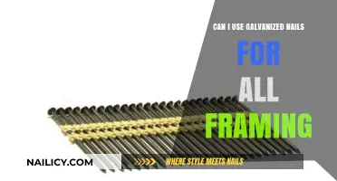 Galvanized Nails for Framing: A Comprehensive Guide