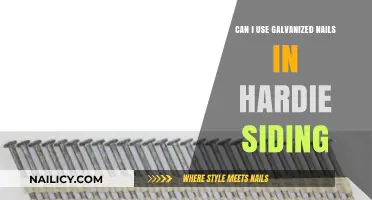 Galvanized Nails for Hardie Siding: A Practical Guide