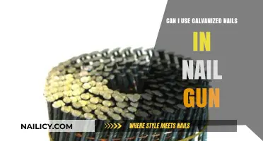 Galvanized Nails in Nail Guns: A Comprehensive Guide