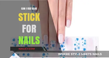 Nail Art Hacks: Can a Glue Stick Replace Your Go-To Nail Polish?