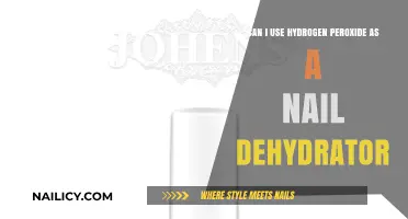 Hydrogen Peroxide as a Nail Dehydrator: Safe or Risky?