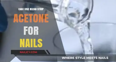 Nail Care Essentials: Is Klean Strip Acetone Safe for Your Nails?