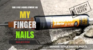 Nail Art or Nail Nightmare: Liquid Cement on Fingernails?