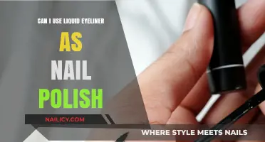 Liquid Eyeliner as Nail Polish: Creative Hack or Beauty Blunder?
