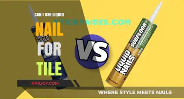 DIY Tile Repair: Liquid Nail as a Viable Solution?