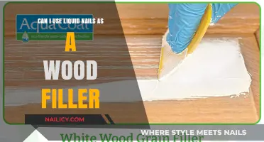 DIY Wood Filler: Liquid Nails as a Viable Alternative?