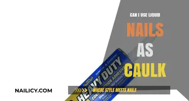 DIY Home Repair: Liquid Nails as Caulk - A Practical Guide
