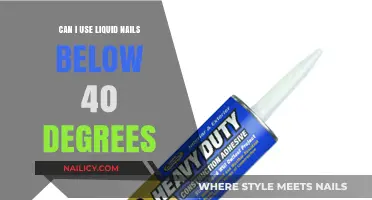 Chill Tips: Using Liquid Nails in Cold Temps