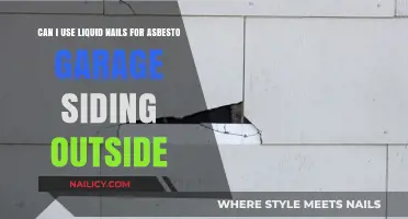 Liquid Nails for Asbestos Garage Siding: A Comprehensive Guide