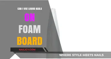 Adhesive Guide: Liquid Nails on Foam Board - What You Need to Know