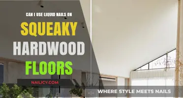 Silencing Squeaks: The Liquid Nails Solution for Hardwood Floors