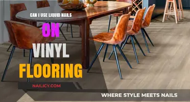 Liquid Nails on Vinyl Flooring: A Comprehensive Guide