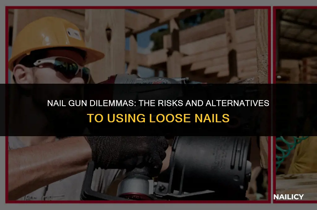can i use loose nails in a nail gun