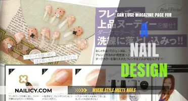 Creative Nail Art Inspiration: Repurposing Magazine Pages